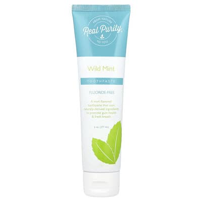 Real Purity Toothpaste, зубная паста, Wild Mint, 6 oz (177 ml)
