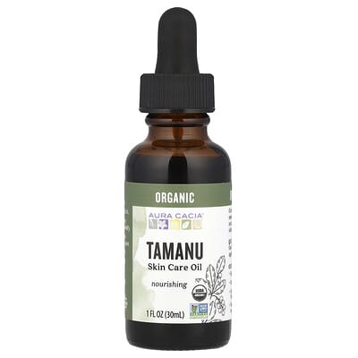 Skin Care Oil, Organic Tamanu , 1 fl oz (30 ml)