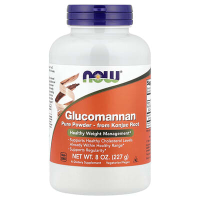 Glucomannan, Pure Powder, 8 oz (227 g)