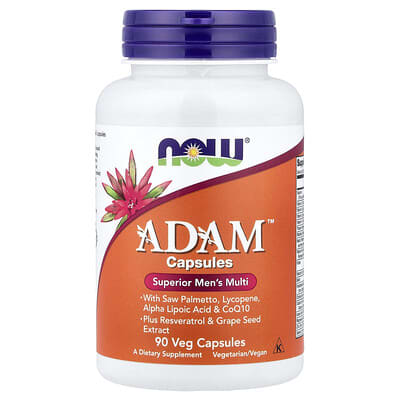 ADAM™, Superior Мужской Multi, 90 Veg Capsules