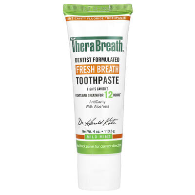 Fresh Breath Toothpaste, Mild Mint , 4 oz (113.5 g)