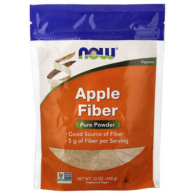 Apple Fiber, Pure Powder, 12 oz (340 g)