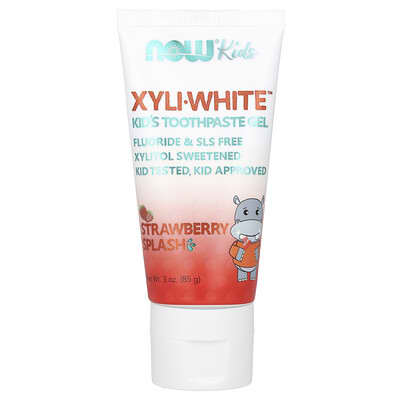 XyliWhite, Kid's Toothpaste Gel, Strawberry Splash, 3 oz (85 g)