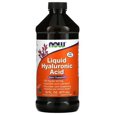 Liquid Hyaluronic Acid, Berry, 100 mg, 16 fl oz (473 ml)