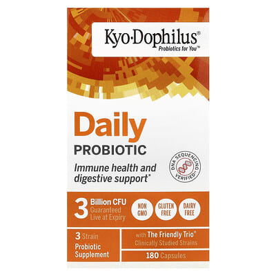 Kyo-Dophilus®, Daily Probiotic, 180 Capsules