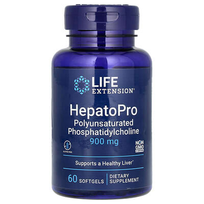 HepatoPro, 900 mg, 60 мягких капсул