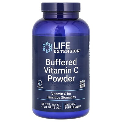 Life Extension Буферизованный порошок витамина C, 16 oz (454 g)