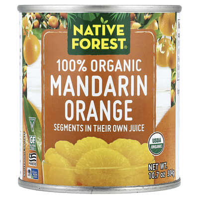 100% Organic Mandarin Orange, 10.7 oz (304 g)