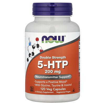 5-HTP With Glycine, Taurine & Inositol, 120 Veg Capsules