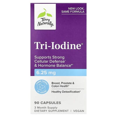 Tri-Iodine®, 6.25 mg , 90 Capsules