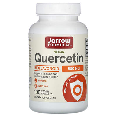 Vegan Quercetin, 500 mg, 100  Veggie Capsules