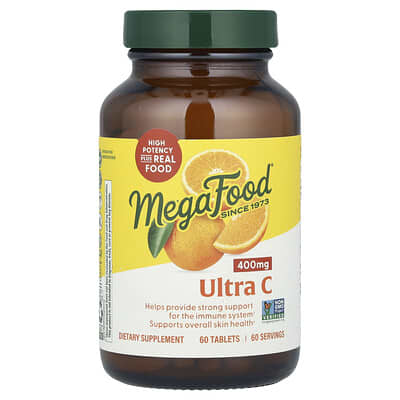 Витамины MegaFood Ultra C 400 mg 60 Tablets