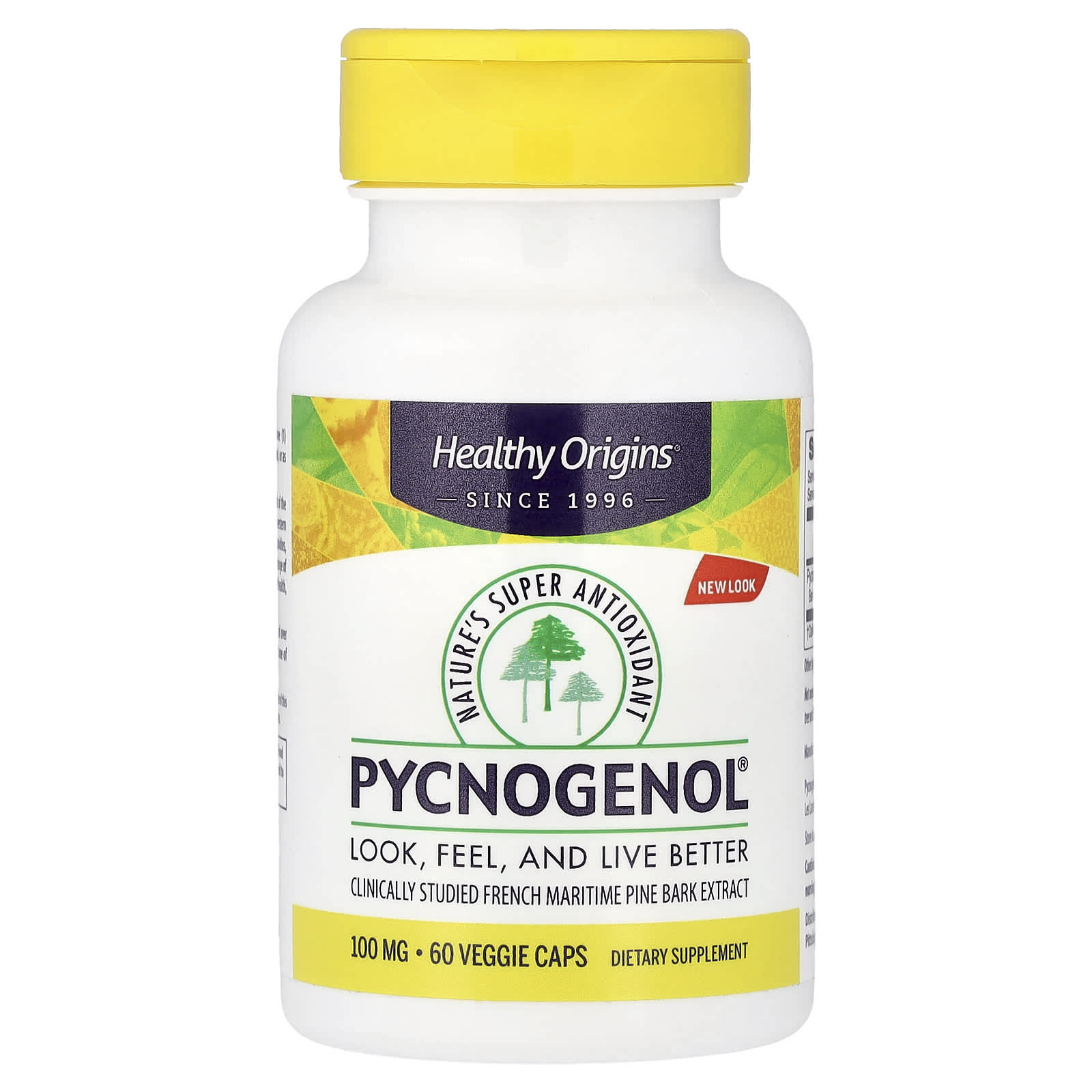 Pycnogenol®, 100 mg, 60 вегетарианских капсул