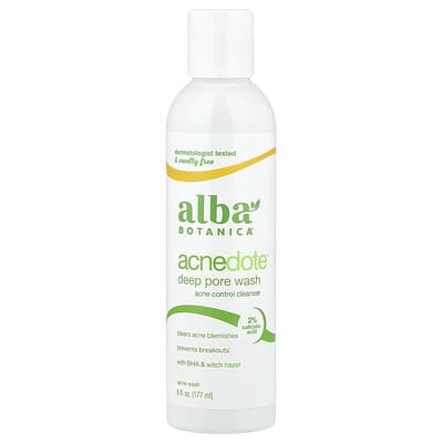 Acnedote®, Deep Pore Wash, 6 fl oz (177 ml)