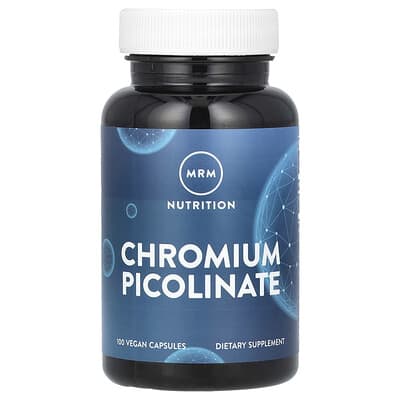 Chromium Picolinate, 100 Vegan Capsules (200 mcg per Capsule)