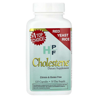 HPF, Cholestene™, 120 Capsules (600 mg per Capsule)