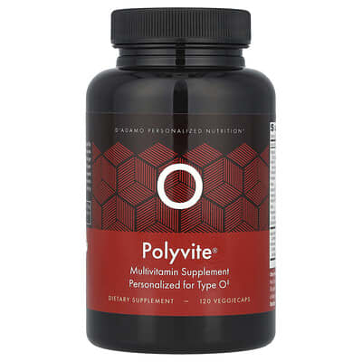 Polyvite® O, Multivitamin Supplement, 120 VeggieCaps