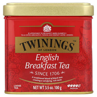 English Breakfast Loose Tea, 3.5 oz (100 g)