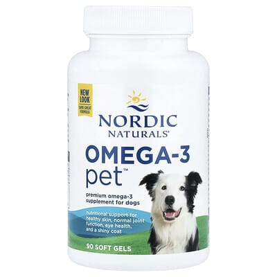 Omega-3 Pet™ Для собак, 90 мягких гелей
