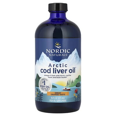 Arctic Cod Liver Oil™, Orange, 16 fl oz (473 ml)