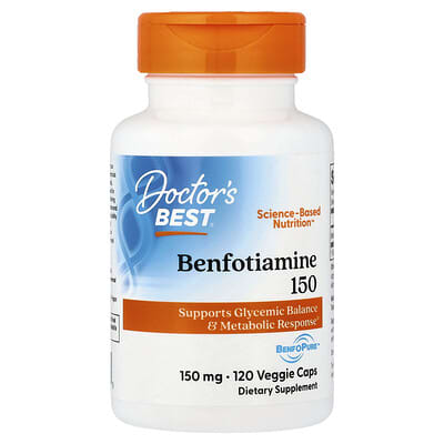 Benfotiamine 150, 150 mg, 120 Veggie Caps
