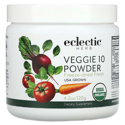 Порошок Veggie 10, 4.2 oz (120 g)