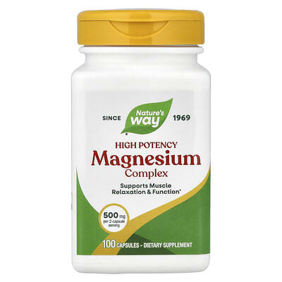 Магниевый комплекс, 100 капсул (250 mg на капсулу)