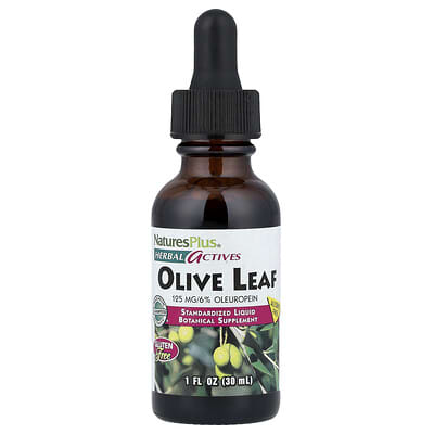 Herbal Actives, Olive Leaf, Alcohol Free, 1 fl oz (30 ml)