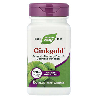 Ginkgold®, 150 таблеток (60 mg на таблетку)