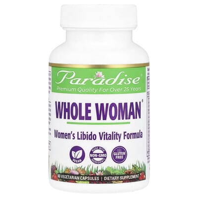 Whole Woman®, Women's Libido Vitality Formula, 60 Vegetarian Capsules