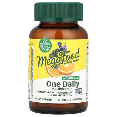 One Daily Multivitamin, For Women 40+, 30 Tablets