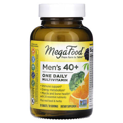 Мужские мультивитамины 40+ One Daily, 30 таблеток