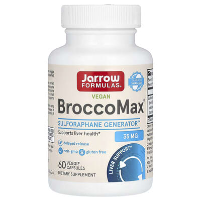 Vegan BroccoMax, 60 Veggie Capsules (17.50 mg per Capsule)