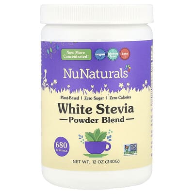 White Stevia Powder Blend, 12 oz (340 g)