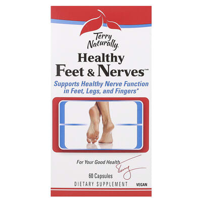 Terry Naturally Healthy Feet & Nerves, 60 капсул