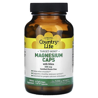 Target-Mins®, Magnesium with Silica, 120 Vegan Capsules