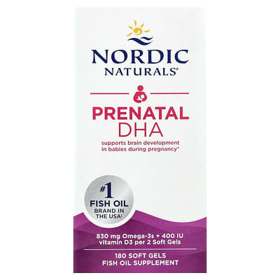 Prenatal DHA, 180 Soft Gels