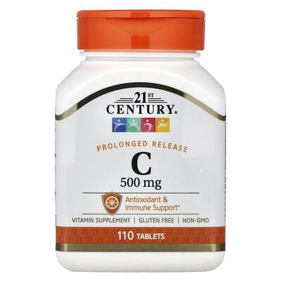 Витамин C, пролонгированного действия, 500 mg, 110 таблеток