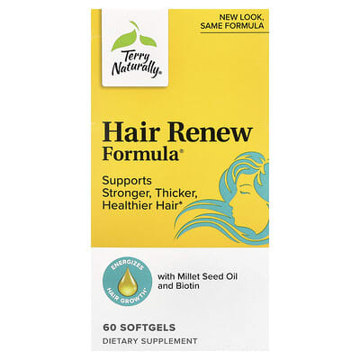 Terry Naturally Hair Renew Formula®, 60 мягких капсул
