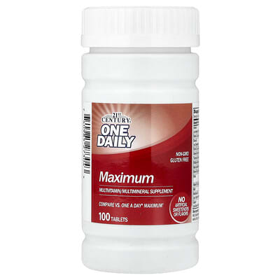 One Daily, Maximum, 100 таблеток