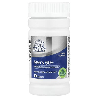 One Daily, Мужской 50+, 100 таблеток