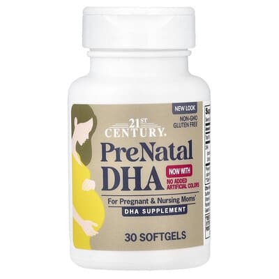PreNatal DHA, 30 Softgels (200 mg per Softgel)