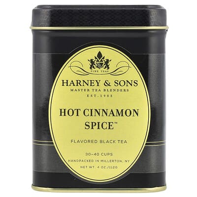 Черный чай, Hot Cinnamon Spice™, 4 oz (112 g)
