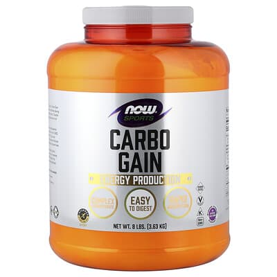 Спортивная смесь Carbo Gain, 8 lbs (3.63 kg)