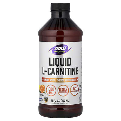 Sports, Liquid L-Carnitine, Citrus, 16 fl oz (473 ml)