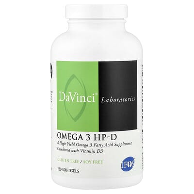 Omega 3 HP-D, 120 Softgels