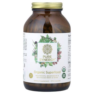 Pure Synergy Органический суперфуд, 270 капсул