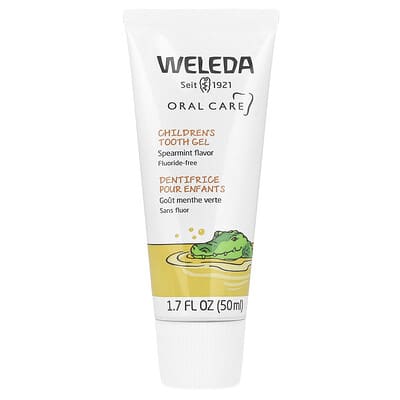 Children's Tooth Gel, Spearmint, 1.7 fl oz (50 ml)