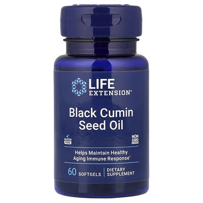 Black Cumin Seed Oil, 60 Softgels (500 mg per Softgel)