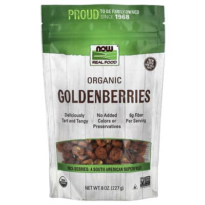 Real Food, Organic Goldenberries, 8 oz (227 g)